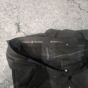 Simply Vera Vera Wang Charcoal Leggings